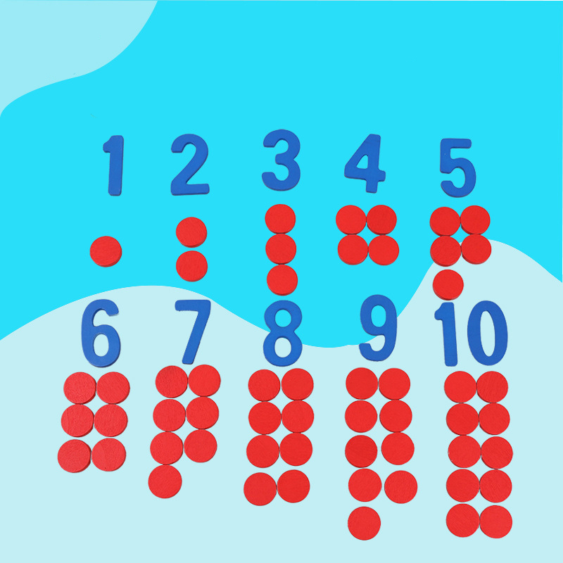 Çocuklar Ahşap Montessori Bili - Kids Education Number incelemesi ve fiyatı