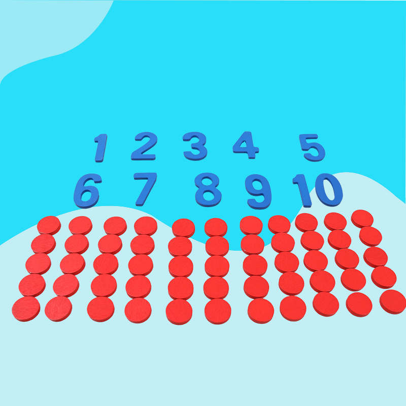 Çocuklar Ahşap Montessori Bili - Kids Education Number incelemesi ve fiyatı