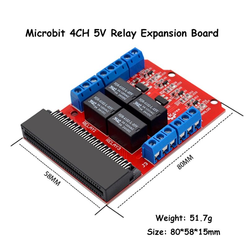 A64I Microbit 4 Kanal Röle Mod - Kids Education Channel incelemesi ve fiyatı